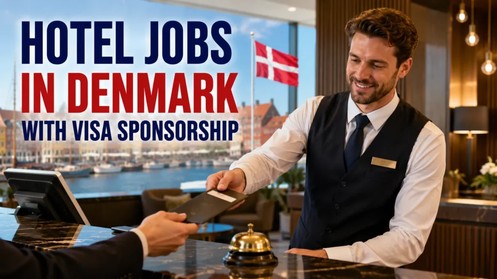 Hotel Jobs in Denmark with Visa Sponsorship