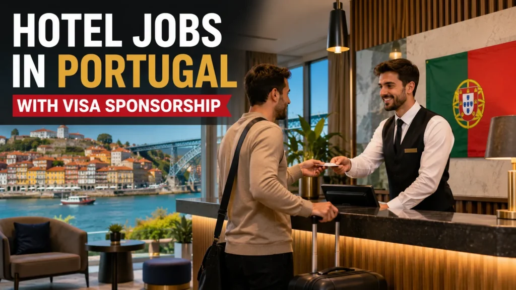 Hotel Jobs in Portugal with Visa Sponsorship