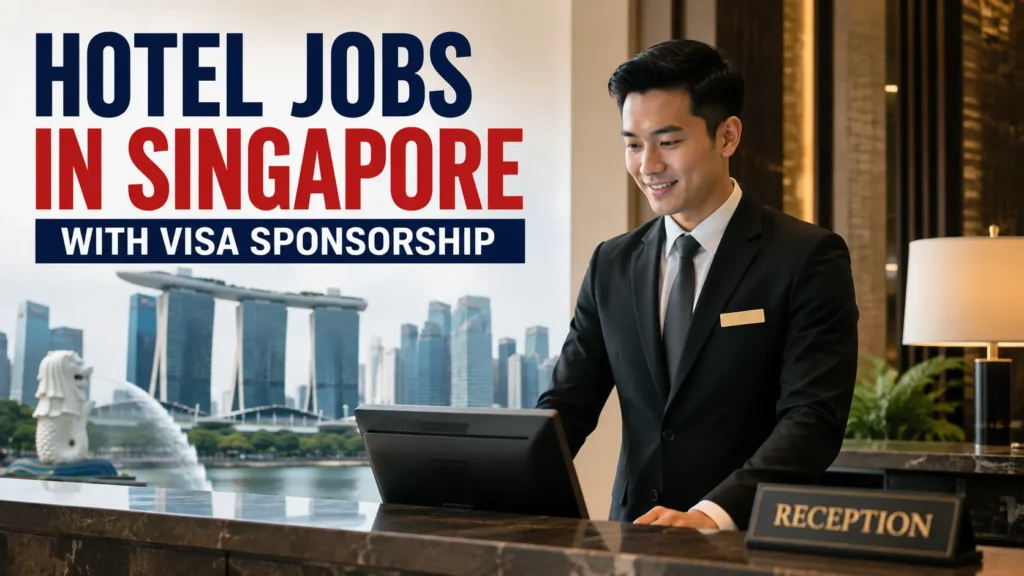 Hotel Jobs in Singapore with Visa Sponsorship 2026
