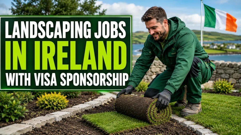 Landscaping Jobs in Ireland with Visa Sponsorship