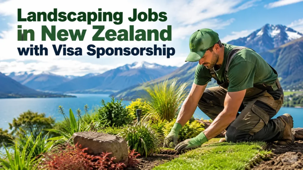 Landscaping Jobs in New Zealand with Visa Sponsorship