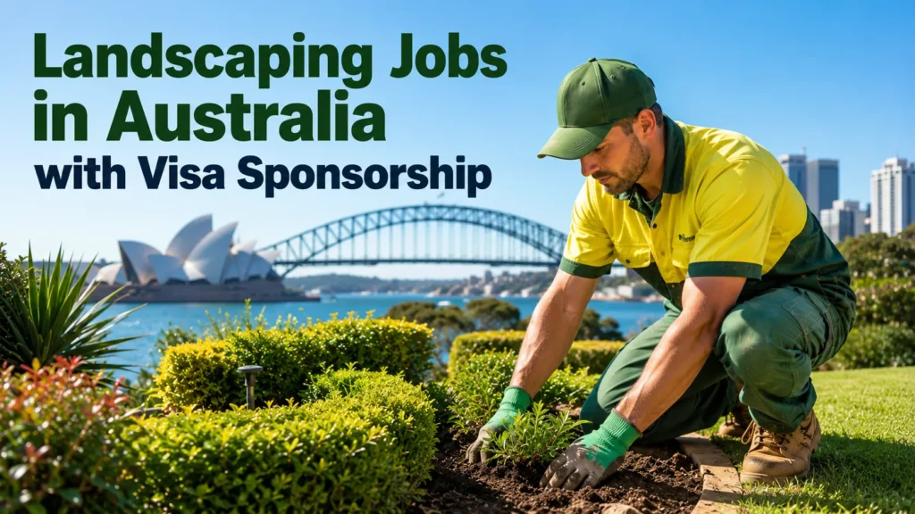 Landscaping Jobs in Australia with Visa Sponsorship