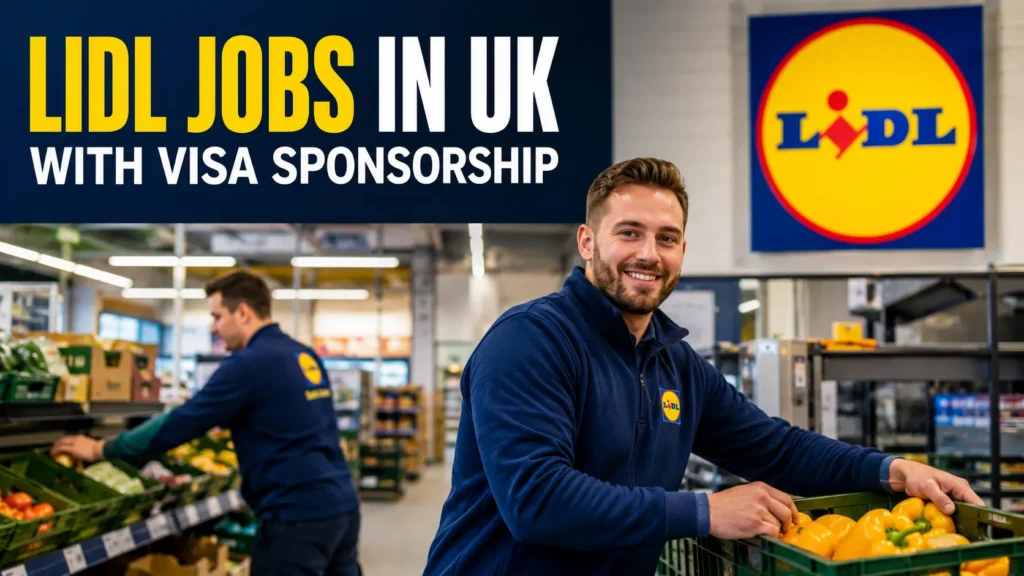 Lidl Jobs in UK with Visa Sponsorship