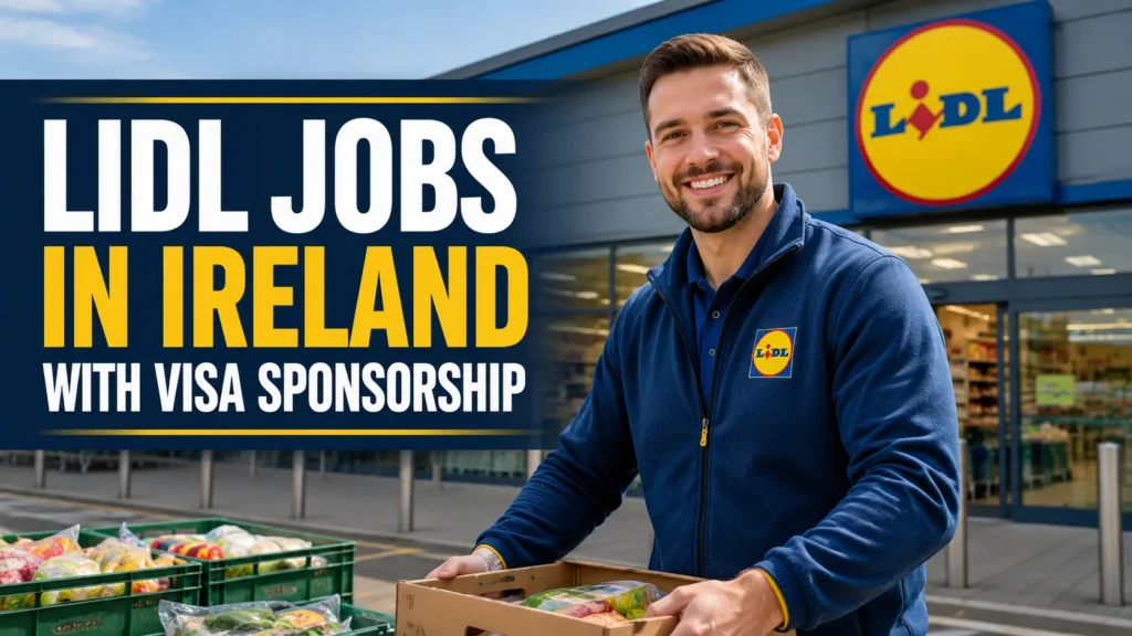Lidl Jobs in Ireland with Visa Sponsorship