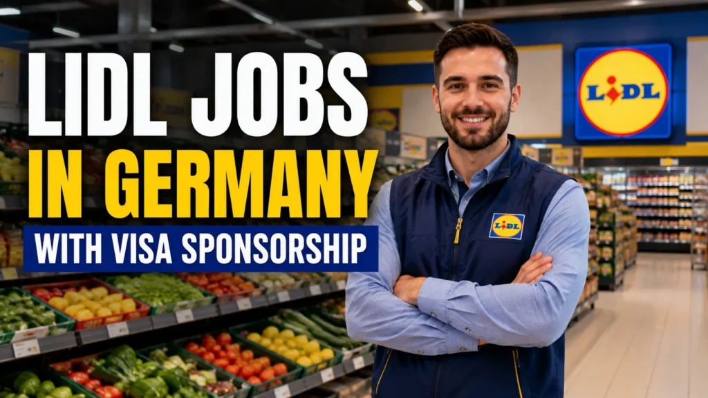 Lidl Jobs in Germany with Visa Sponsorship