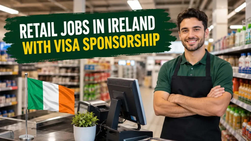 Retail Jobs in Ireland with Visa Sponsorship 2026