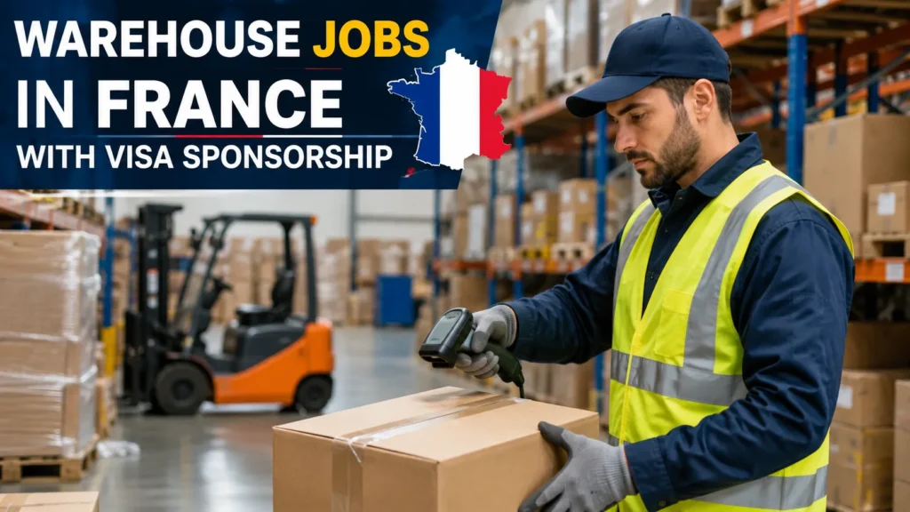 Warehouse Jobs in France with Visa Sponsorship
