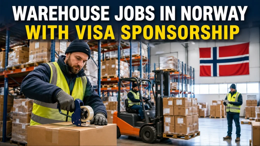Warehouse Jobs in Norway with Visa Sponsorship 2026