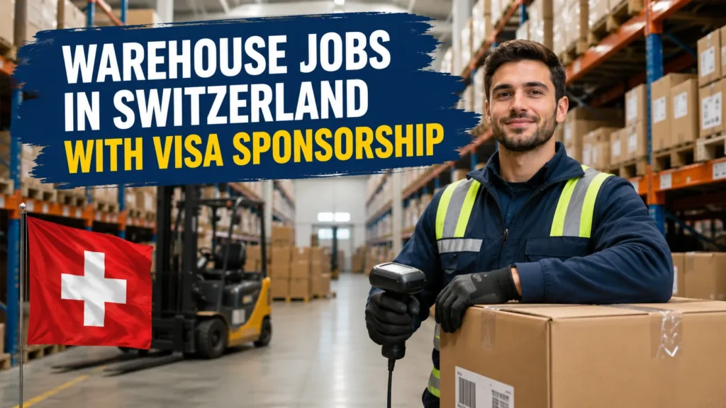Warehouse Jobs in Switzerland with Visa Sponsorship